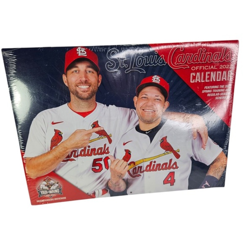 St Louis‎ Cardinals 2022 Baseball Calendar Molina Wainwright Record Breaking New